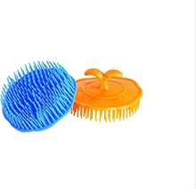 Niva Hair Scalp Massager Shampoo Brush - Flexible Scalp Exfoliator Dandruff Brush and Grass Shape Handle - Baby Shower Bath Brush Suitable for Women, Men and Pets (Pack 0f 2)