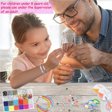 Beads for Jewelry Making 6720pcs Glass Seed Beads 3mm and Alphabet Letter Beads for Necklace Bracelet Jewelry Making Kit, Friendship Bracelets Art Craft Kit for Kids Girls Adults Gift