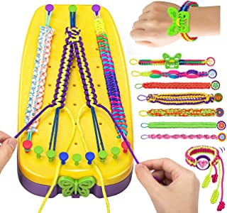 Friendship Bracelet Making Kit, Toys for Girls Ages 7 8 9 10 11 12 Year Old, Present for Teen Girl, Arts and Crafts Kit for Kids Age 8, Bracelet DIY, Birthday Christmas Gift Toys for 7-12 Years Old