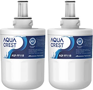 AQUA CREST DA29-00003G Fridge Water Filter, Compatible with Samsung Aqua Pure Plus DA29-00003G DA29-00003B DA97-06317A DA61-00159A HAFCU1/XAA HAFIN2/EXP APP100 (2)