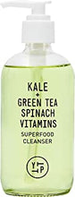 Youth To The People Kale + Green Tea Superfood Face Cleanser, Vegan Face Wash with Spinach, Vitamins C, E + K, Non-Drying Gel Foaming for All Skin Types, Clean Beauty, 8oz