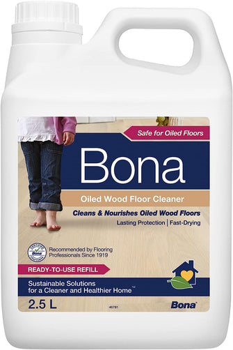 Bona Oiled Wood Floor Cleaner - 2.5 Litre Refill