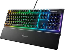 Steelseries Apex 5 Hybrid Mechanical Gaming Keyboard, Per Key RGB Lighting, Oled Display, Turkish Qwerty