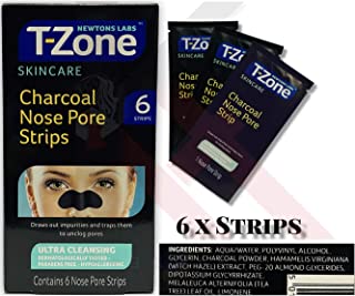 T-Zone Ultra Cleansing Charcoal Nose Pore Strips