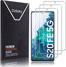 Didisky Tempered Glass Screen Protector for Samsung Galaxy S20 FE / S20 FE 5G, [3 Pack ] Soft Touch,Easy to Clean,Easy to Install