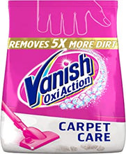 Vanish Oxi Action Gold Carpet Care Deep Clean Powder l Dirt remover, pet hair remover, neutralises odours, extra softening, extra freshness l Size: 650g