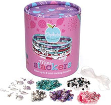 Pipkits Mini Stackers Charm Bracelet Making Kit Friendship Bracelets for Kids Makes 8 Stacking Bracelets.