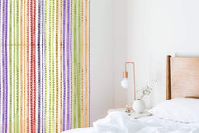 AIZESI String Door Curtain Fly Insect Bug Screen String for Doorways Divider or Window Curtain Panel 39"x78.5"(Rainbow)