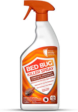 Bed Bug Killer Spray | 1 Litre | Complete Treatment to End Life Cycle of Bed Bugs, Eggs, Nymphs | Safe to Use On Mattresses, Bedding & Carpets | Non Staining & Low Odour | Quick & Easy Application