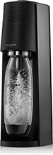 SodaStream Terra Sparkling Water Maker Machine, with 1 Litre Reusable BPA-Free Water Bottle for Carbonating & 60 Litre Quick Connect CO2 Gas Cylinder – Black