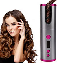 Deciniee Wireless Automatic Hair Curler, 5200MAH Heated Curling Wand with 90 Minutes of Battery Life,USB Rechargeable Portable Hair Curlers for Long Hair,Ceramic Barrel Curling Tongs for Home Salon