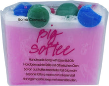 Bomb Cosmetics Big Softee Handmade Soap Bar Slice, Soft Musk Scented, Vegan & Cruelty Free, 100 g