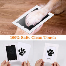 Nabance Baby Handprint and Footprint Kit, Dog Paw Print Kit, 8 Pcs Baby Footprint Kit with Photo Frames, Pet Paw Print Kit for Dogs & Cats, PawPrint Stamp Pad, Baby Inkless Print kit, Family Keepsake