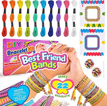 Friendship Bracelet Kit for Girls Gift, Birthday Gifts for Girls Age 3-12 Kids Bracelets Bead Kit Craft Toy Gift for -12 Year Olds Girl Kid DIY Jewellery Making Kit for Girls 3-12 Year Old Teen