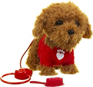 Walkies with Waffle Soft Toy, Waffle the Wonder Dog, Super Cute and Cuddly, Remote Control Dog, Cbeebies, Age 18 Months Up