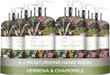 Baylis & Harding Royale Garden Verbena & Chamomile Hand Wash, 500 ml (Pack of 6) - Vegan Friendly