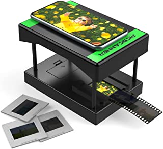 Rybozen Slide viewer Mobile Film and Slide Scanner FILM to JPEG negative film scanner convert 35mm slides and negatives to digital photos using only smartphone film photography gifts fun toys