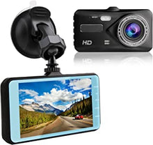 Dash Cam Front and Rear, Car Dash Cam Full HD 1080P Dashboard Dual Dash Camera for Cars, WDR Night Vision, G-sensor, Motion Detection, Loop Recording, Parking Monitor, 4 inch IPS Screen