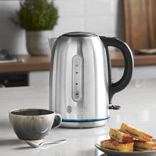 Russell Hobbs 20460 Quiet Boil Kettle, Brushed Stainless Steel, 3000W, 1.7 Litres