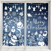 Christmas Window Stickers 300pcs Christmas Window Decorations Snowflake Xmas Window Stickers Reusable Christmas Decorations for Window Home Office Decor