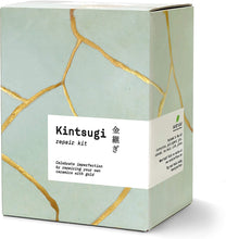 Kintsugi Repair Kit - Repair Your own Ceramics with Gold Powder - Includes Two Beautiful Practice Bowls