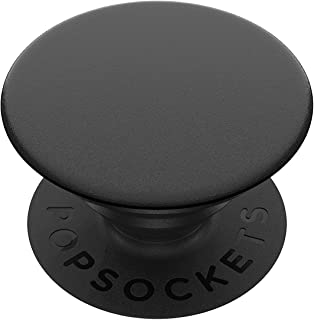 PopSockets: PopGrip - Expanding Phone Grip and Stand with a Swappable Top for Smartphones & Tablets - Black