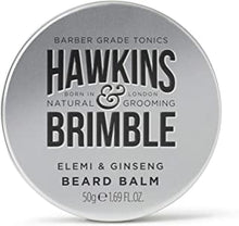 Hawkins & Brimble Beard Balm 50g - Smooth Soft & Manageable Beard Growth Support | with Acclaimed Signature Scent