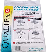 Universal Cooker Hood Grease Filters - Pack of 2