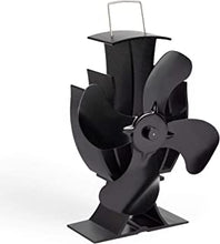 VonHaus Stove Fan – Log Burner Fan with 4 Blades – Heat Powered Fan for Wood, Fireplace, Log Burners, Stove Heaters – Silent Operation, Eco Friendly Circulation, Self Powered – 2 Year Warranty