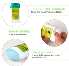 Tattoo Transfer Gel, Professional Tattoo Transfer Cream for Body Paint Art Makeup Tattoo Transfer Soap Stencil Paper Tattoo Skin Solution Safe and Long-Lasting Accessories for Tattoo Supplies