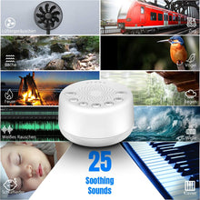 Easysleep Sound Machine White Noise Machine for Baby Adults Kids Sleeping with Night Light 25 Soothing Sounds 32 Volume 5 Timer Memory Function for Home Office Travel