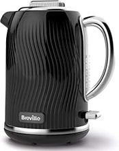 Breville VKT090 Flow Electric Kettle, 1.7 L, 3 KW Fast Boil, Black