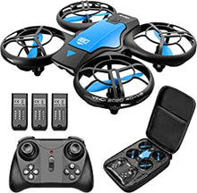 4DRC Mini Drone for Kids Hand Operated RC Quadcopter with 3 Batteries Longer Flight Time, Altitude Hold, Headless Mode, Throwing GO, 3D Flip and 3 Speed Modes Aeroplane for Beginners