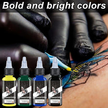 Tattoo Ink Set (1oz 15ml/Bottle) - SNDE Pigment Kit, 16 Color Professional Grade Permanent Pure Pigment for Makeup, and Body Art