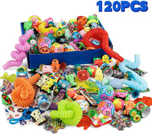 nicknack Kids Party Bag Fillers Unisex, 120PCS Assortment Toys for Boys Girls Classroom Prizes Rewards Goodie Loot Bag Fillers Birthday Party Gift Favours