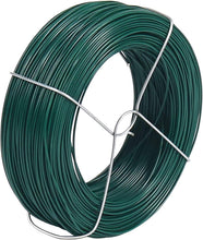 Shintop 328 Feet Garden Wire, Plastic Coated Green Reel Wire Tie Plant Support for Gardening, Home, Office(Green)