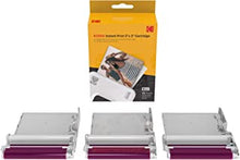 60 Pack of Kodak Mini 3 Square and Mini Shot 3 Series 3"x3" Cartridge All-in-One Paper and Color Ribbon Cartridge Refill - Compatible with Kodak Mini 3 and Mini Shot 3 Series