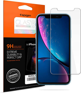 Spigen Apple iPhone 11 / iPhone XR Cam Ekran Koruyucu GLAS.tR SLIM - 064GL24527