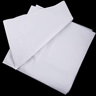 Fusible Interfacing Fabric Non-Woven Lightweight Fusible Iron On Interfacing Fabric for Sewing Crafts (White, 75 cm Wide x 3 Meters)