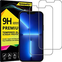 4youquality Screen Protector for iPhone 13 Pro Max (6.7-Inch), Tempered Glass Film, 2-Pack, [LifetimeWarranty][Impact-Resistant][Anti-Shatter][Anti-Scratch]