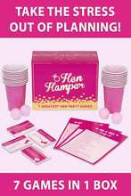 Hen Hamper! 7 Hilarious Hen Party Games, Bubbly Pong, Mr & Mrs, Hen Charades, I Have Never, Who Knows the Bride Best, and More! Funny Hen Do Games and Hen Party Accessories, Hilarious Games for Hen Do