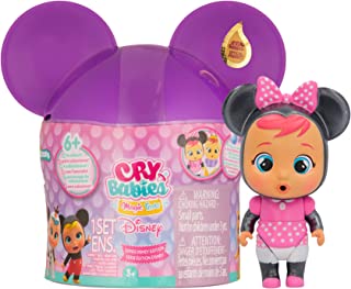 CRY BABIES MAGIC TEARS Disney Edition | Collectable Mini Cry Baby Surprise Doll with Real Tears and Accessories | Doll for Children +3 Years old