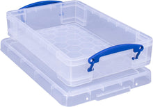 Really Useful Box 4 Litre Office Storage Box, Clear