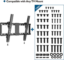 BONTEC Universal TV Mounting Hardware Kit Compatible with Most TVs Up to 80 inch, Includes M4, M5, M6, & M8 TV Screws, Washers & Spacers, Works with Any TV Wall Bracket, Monitor & TV Stand