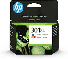 HP CH564EE 301XL High Yield Original Ink Cartridge, Tri-color, Single Pack