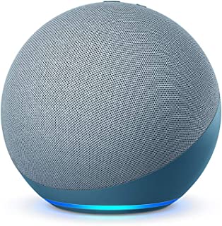 Echo (4th generation) | With premium sound, smart home hub and Alexa | Twilight Blue