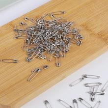 100 Pieces Sliver Safety Pins, 18mm Small Safety Pins Sewing Pins for Clothes Crafts Arts