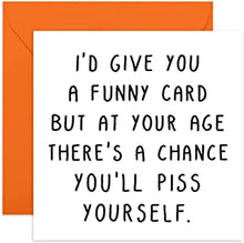 Central 23 - Funny Birthday Card - Rude Birthday Card for Mum Sister - Witty Humour - 50th 60th 70th - Offensive Joke Card