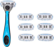 Amazon Brand - Solimo Men Body 5-Blade Razor with 7 Refills