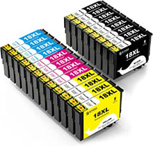 20 Pack 18XL Ink Cartridges Multipack Compatible for Epson 18 XL for Epson Expression Home XP-322 XP322 XP-305 XP305 XP-312 XP312 XP405 XP-202 XP-215 XP-415 XP-422 XP-405 XP-225 XP-412 XP-425 Printer